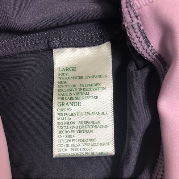 Tangerine Workout Yoga Legging Mauve/ Pink - Picture 8 of 9